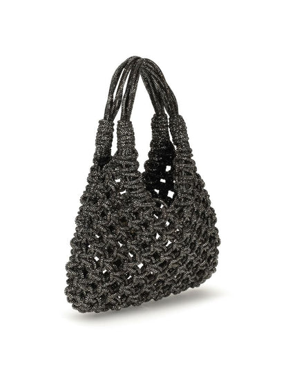 HIBOURAMA Gray Resin Handbag