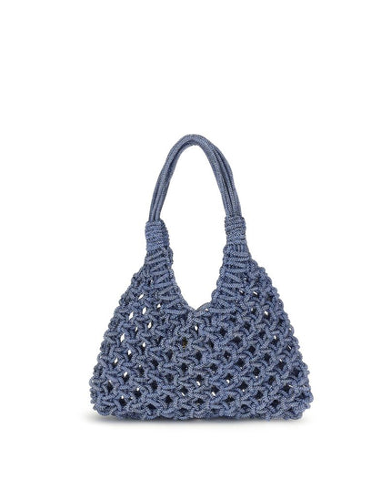 HIBOURAMA Blue Resin Handbag