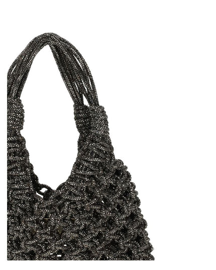 HIBOURAMA Gray Resin Handbag