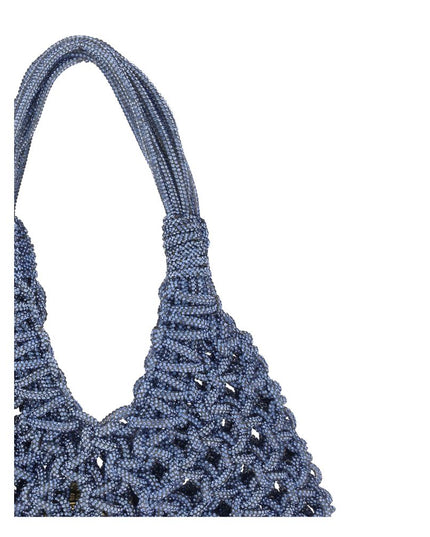 HIBOURAMA Blue Resin Handbag