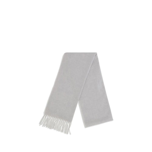 Brunello Cucinelli Gray Cashmere Scarf