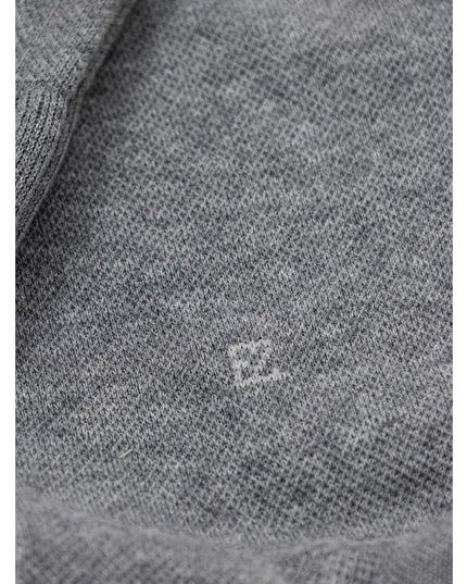 ZEGNA Gray Cotton Socks