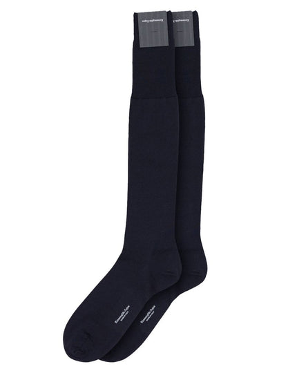 ZEGNA Blue Wool Socks