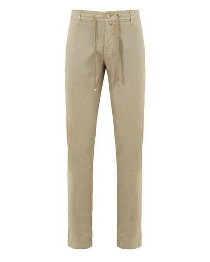 Jacob Cohen Beige Cotton Casual Pants