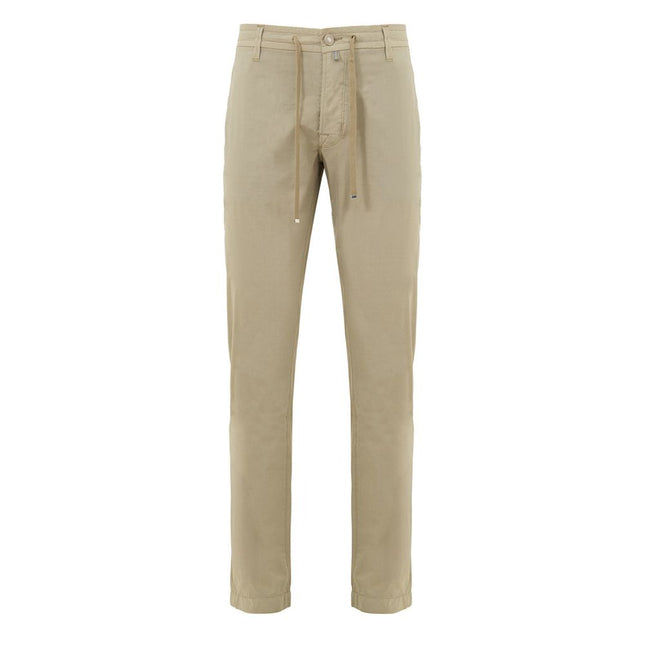 Jacob Cohen Beige Cotton Casual Pants