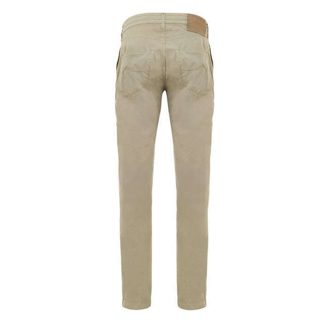 Jacob Cohen Beige Cotton Casual Pants