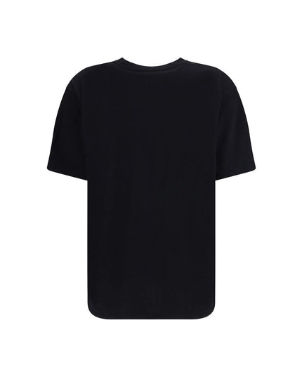 Balmain Black Cotton T-Shirt