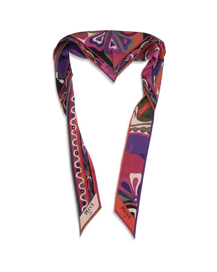 Emilio Pucci Multicolor Silk Scarf