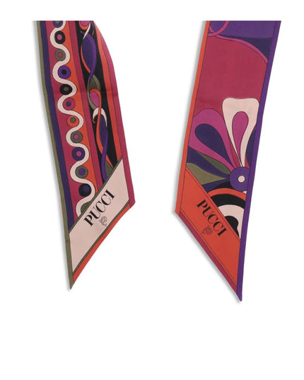 Emilio Pucci Multicolor Silk Scarf