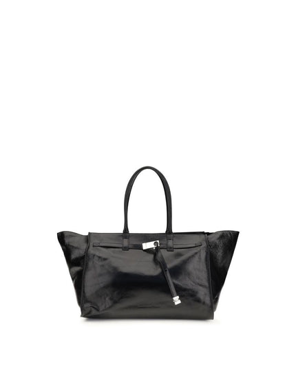 Benedetta Bruzziches Black Calf Leather Bos Taurus Shoulder Bag