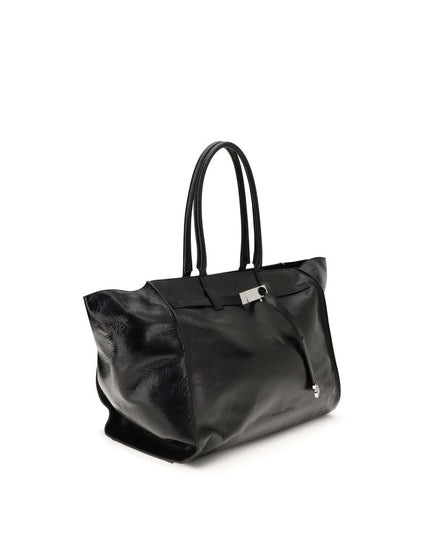 Benedetta Bruzziches Black Calf Leather Bos Taurus Shoulder Bag