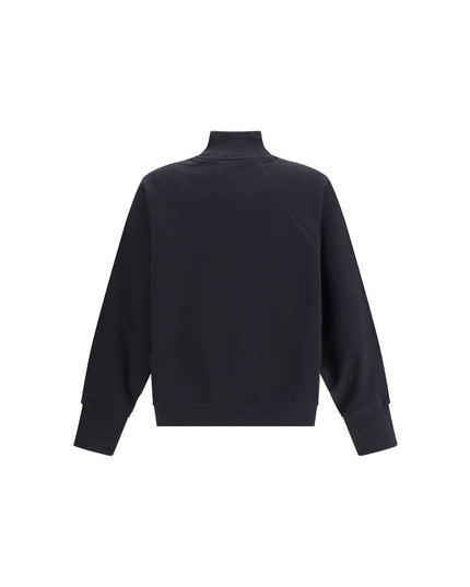 Balmain Black Cotton Sweatshirt