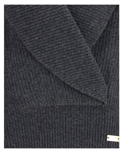 Balmain Gray Wool Sweatshirt