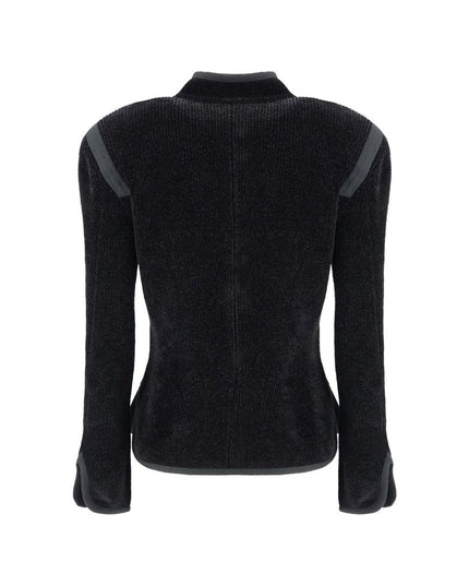 Giorgio Armani Black Silk Blazer