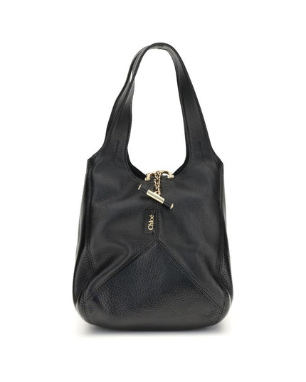 Chloé Black Buffalo Leather Shoulder Bag