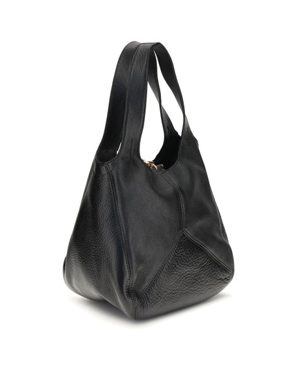 Chloé Black Buffalo Leather Shoulder Bag