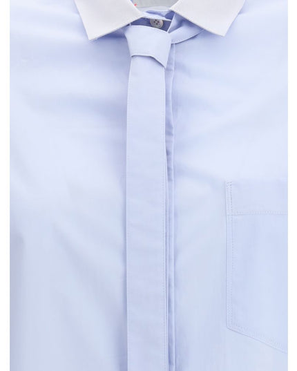 Forte_Forte Light Blue Cotton Dress Shirt