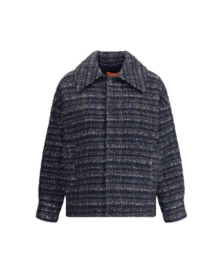 Missoni Blue Viscose Coat