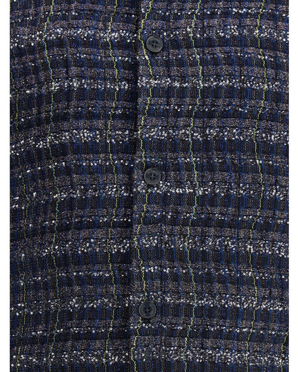 Missoni Blue Viscose Coat