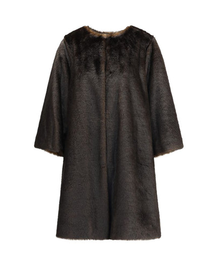 Loulou De Saison Brown Modacrylic Coat