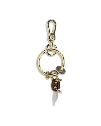 Benedetta Bruzziches Multicolor Metal Keychain