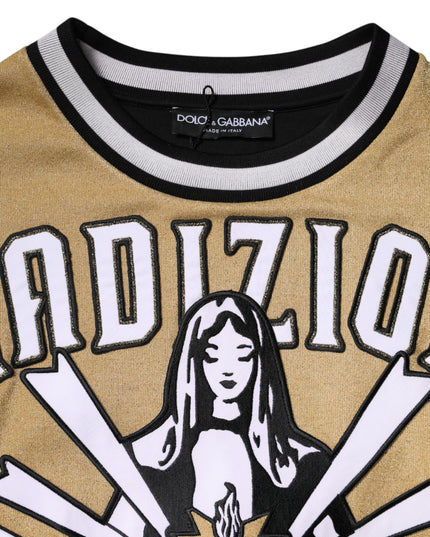 Dolce & Gabbana Multicolor Tradizione E Devotion Sweatshirt Sweater