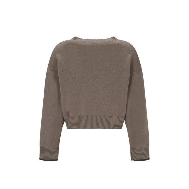 Brunello Cucinelli Beige Cashmere Cashmere Sweater