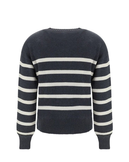 Brunello Cucinelli Gray Cashmere Cashmere Sweater