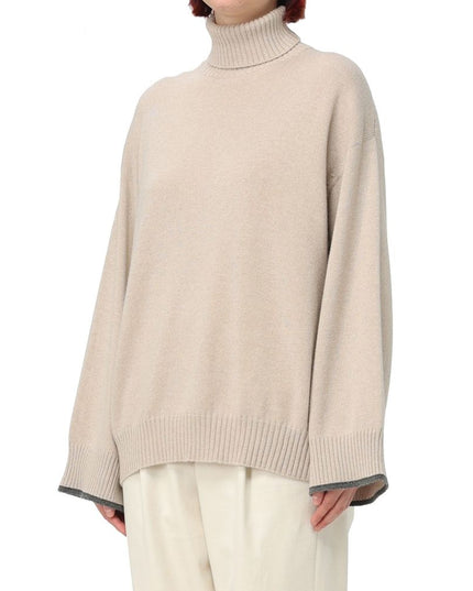 Brunello Cucinelli Beige Cashmere Cashmere Sweater