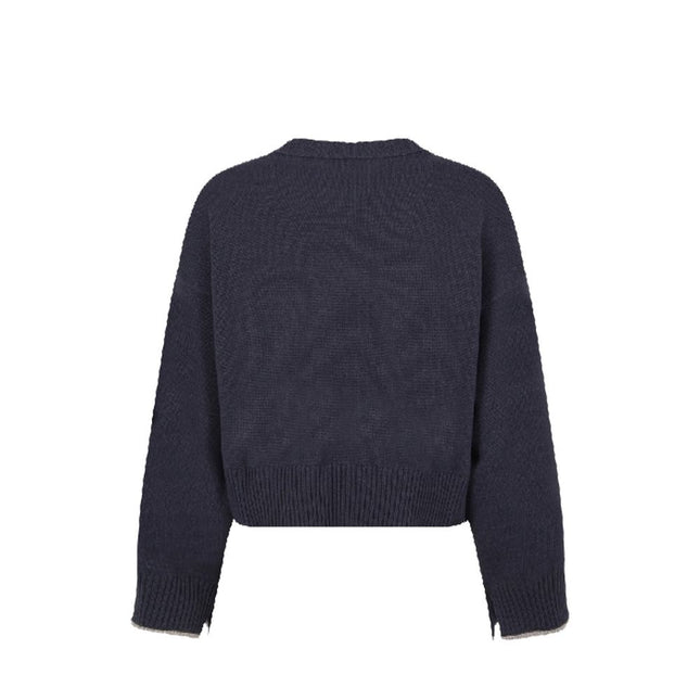 Brunello Cucinelli Blue Cashmere Cashmere Sweater