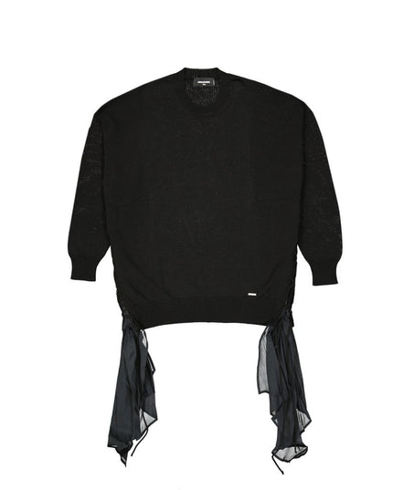 Dsquared² Black Cotton Sweatshirt