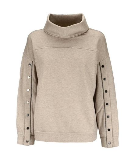 Brunello Cucinelli Beige Cashmere Sweatshirt