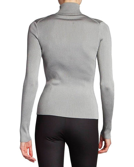 Balenciaga Gray Polyester Turtleneck
