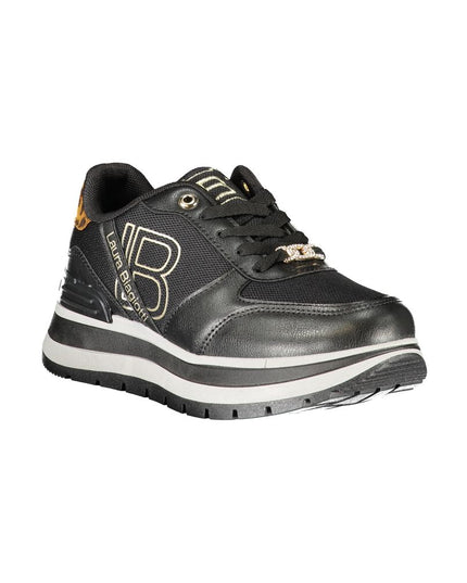 Laura Biagiotti Black Polyester Women Sneaker