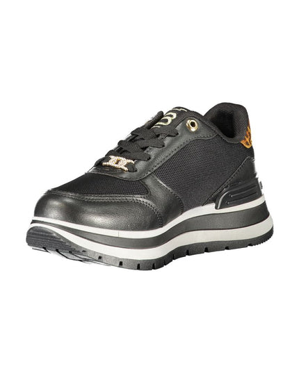 Laura Biagiotti Black Polyester Women Sneaker
