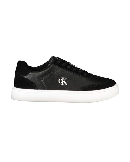 Calvin Klein Black Leather Men Sneaker