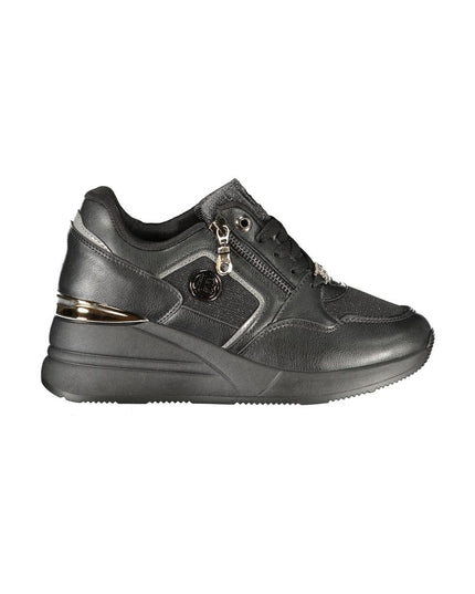 Laura Biagiotti Black Polyester Women Sneaker