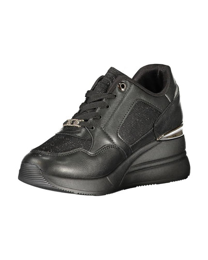 Laura Biagiotti Black Polyester Women Sneaker