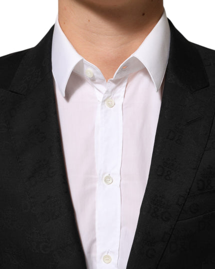 Dolce & Gabbana Black MARTINI 2 Buttons Suit Jacket Blazer