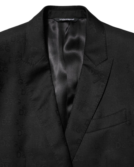 Dolce & Gabbana Black MARTINI 2 Buttons Suit Jacket Blazer
