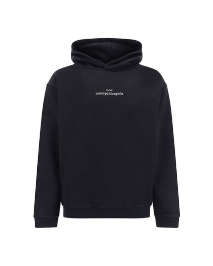 Margiela Black Cotton Sweatshirt