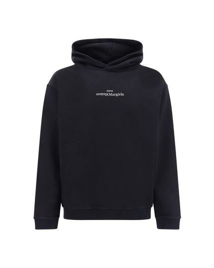 Margiela Black Cotton Sweatshirt
