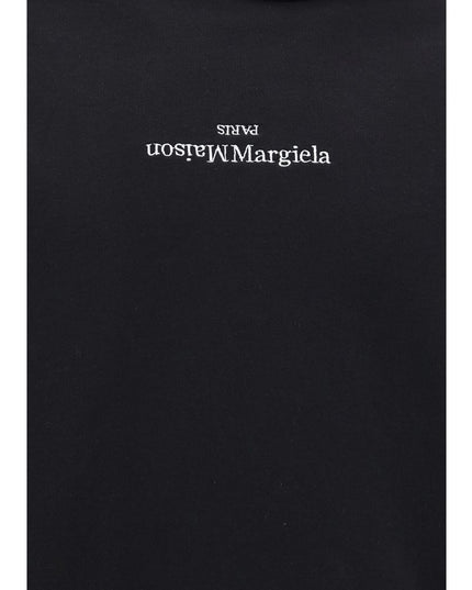 Margiela Black Cotton Sweatshirt