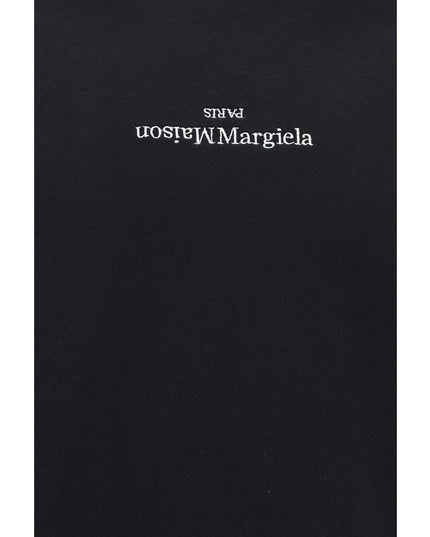 Margiela Black Cotton Sweatshirt