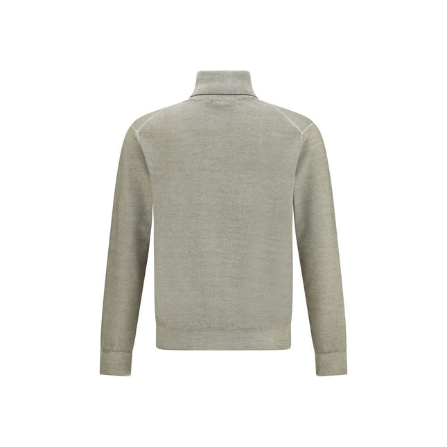 Cruciani Green Wool Turtleneck