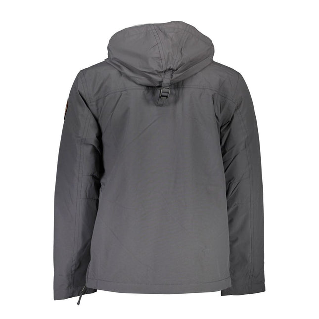 Napapijri Grigio Polyamide Men's Jacket