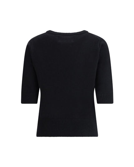 Extreme Cashmere Black Cashmere Sweatshirt