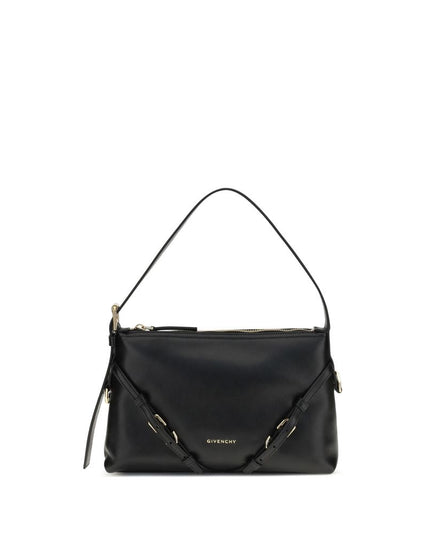 Givenchy Black Calf Leather Bos Taurus Shoulder Bag