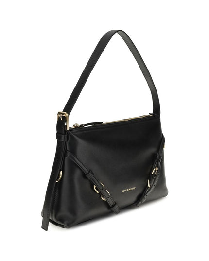 Givenchy Black Calf Leather Bos Taurus Shoulder Bag