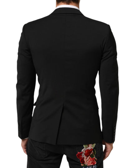 Dolce & Gabbana Black STAFF 2 Buttons Suit Jacket Blazer